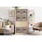 Sorbus 11" Brown Wood Pattern Foldable Storage Cubes, 4ct.